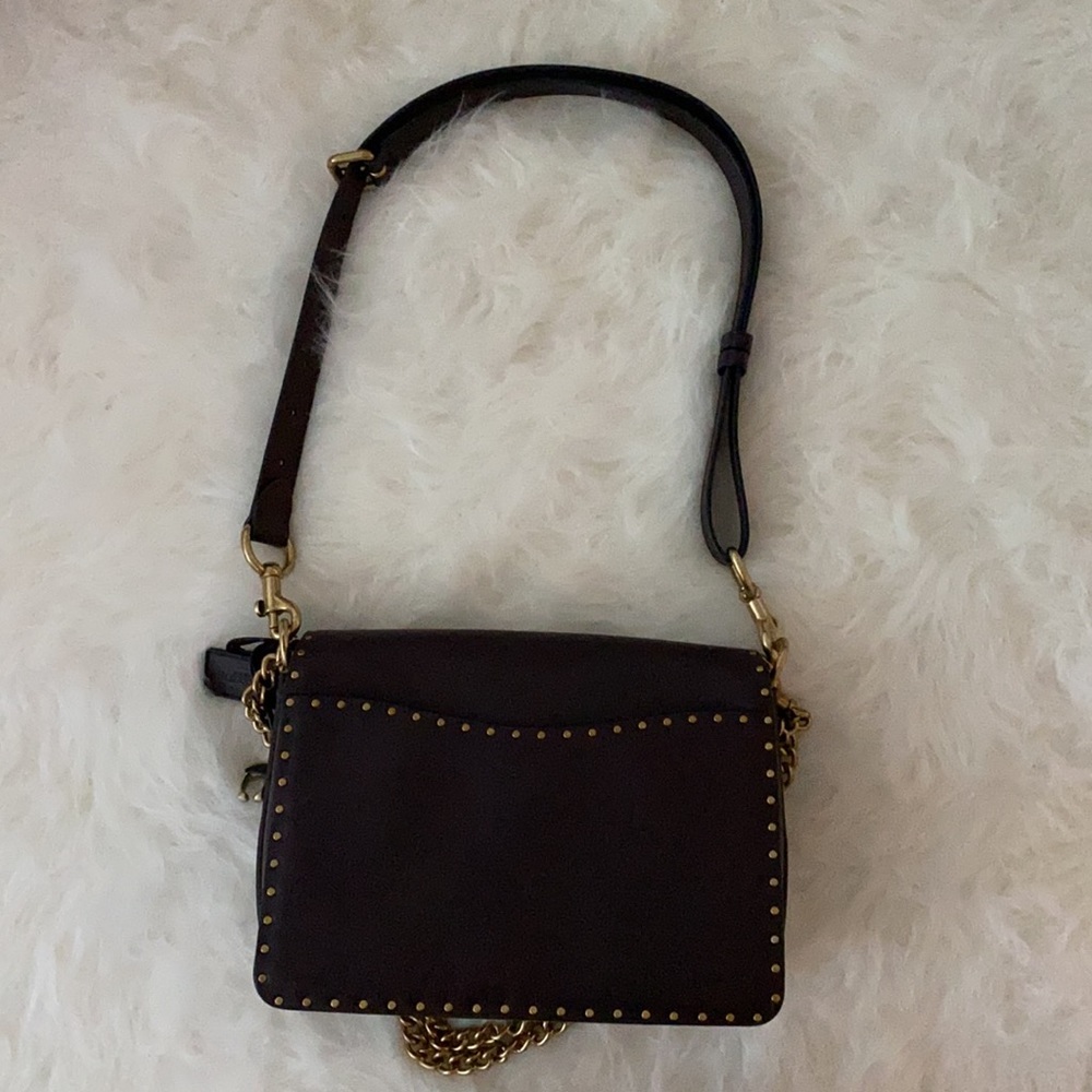 Coach Dreamer Shoulder Bag With Rivets - Picture 5 of 13